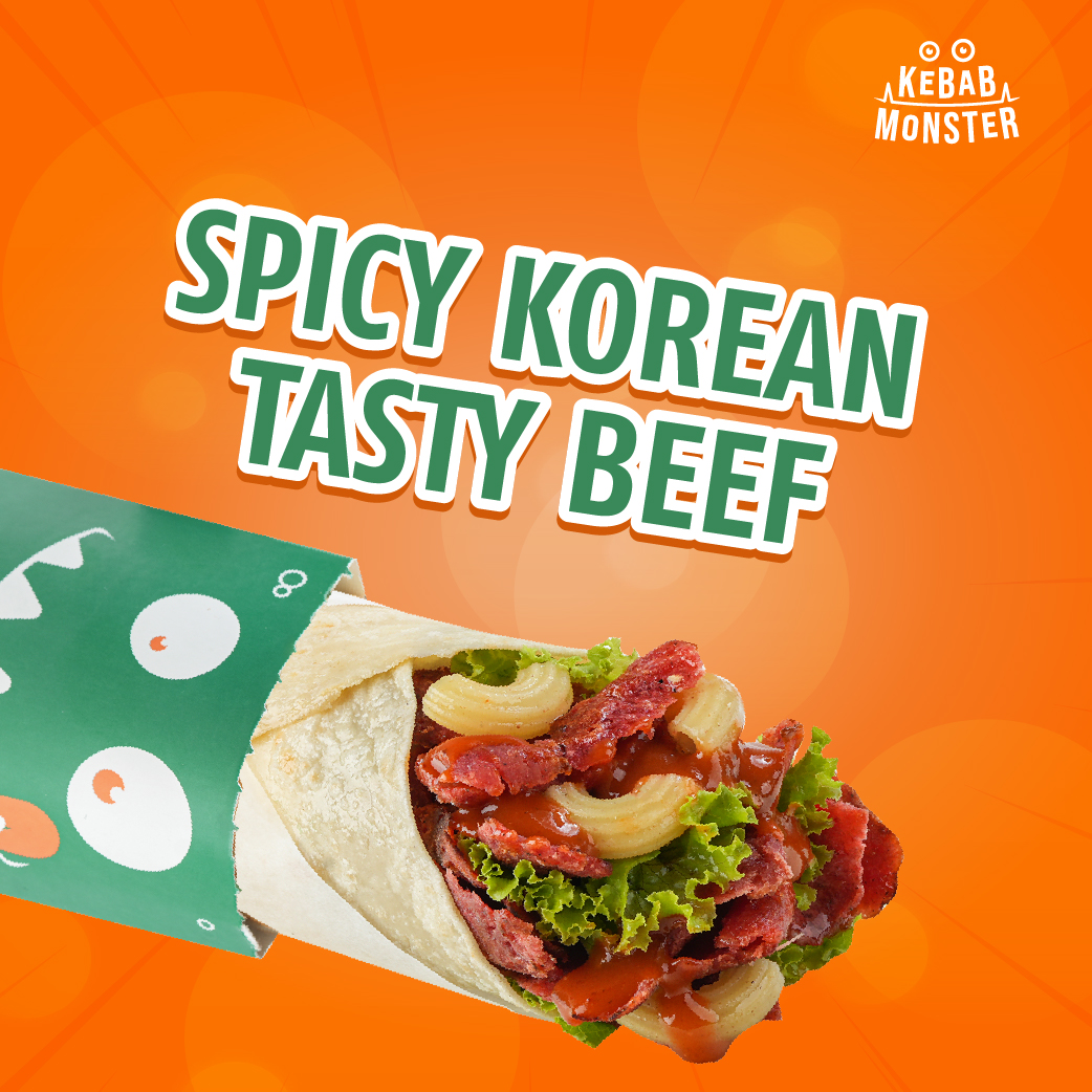 Spicy Korean Kebab Tasty Beef